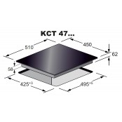 Индукционная  варочная поверхность Kaiser KCT 4795 FI AD