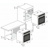 Встраиваемый газовый  духовой шкаф Kaiser EG 6374 Sp