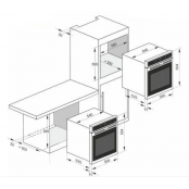 Встраиваемый электрический  духовой шкаф Kaiser EH 6323
