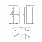 Холодильник Kaiser KS 90500 RS
