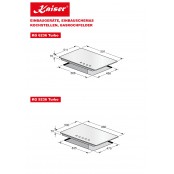 Газовая варочная поверхность Kaiser KG 9236 Turbo