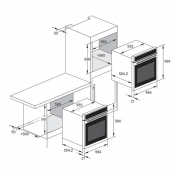 Встраиваемый электрический  духовой шкаф Kaiser EH 6347